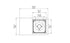 Ecosmart Fire Manhattan 50 Fire Pit Table - Graphite Finish / Black Burner - ESF.O.MHA.50.GH.B